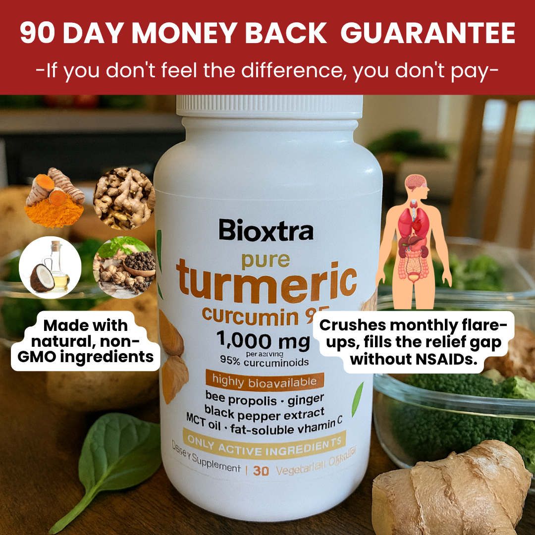 BioXtra Turmeric Period Pain Relief Blend