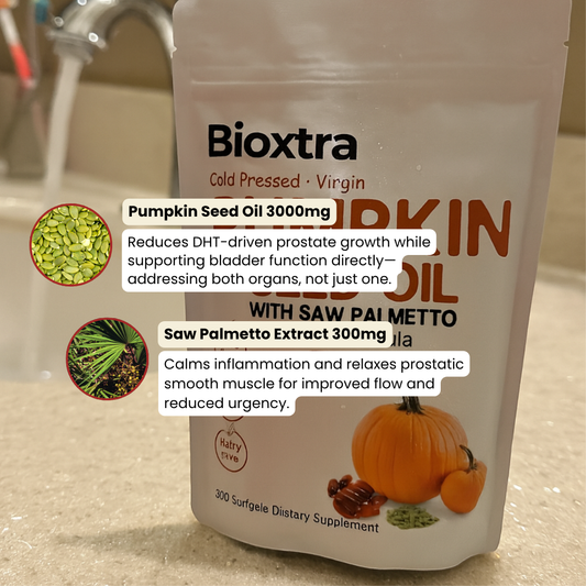 2-in-1 Pumpkin Seed Oil Prostate & Bladder Regulator