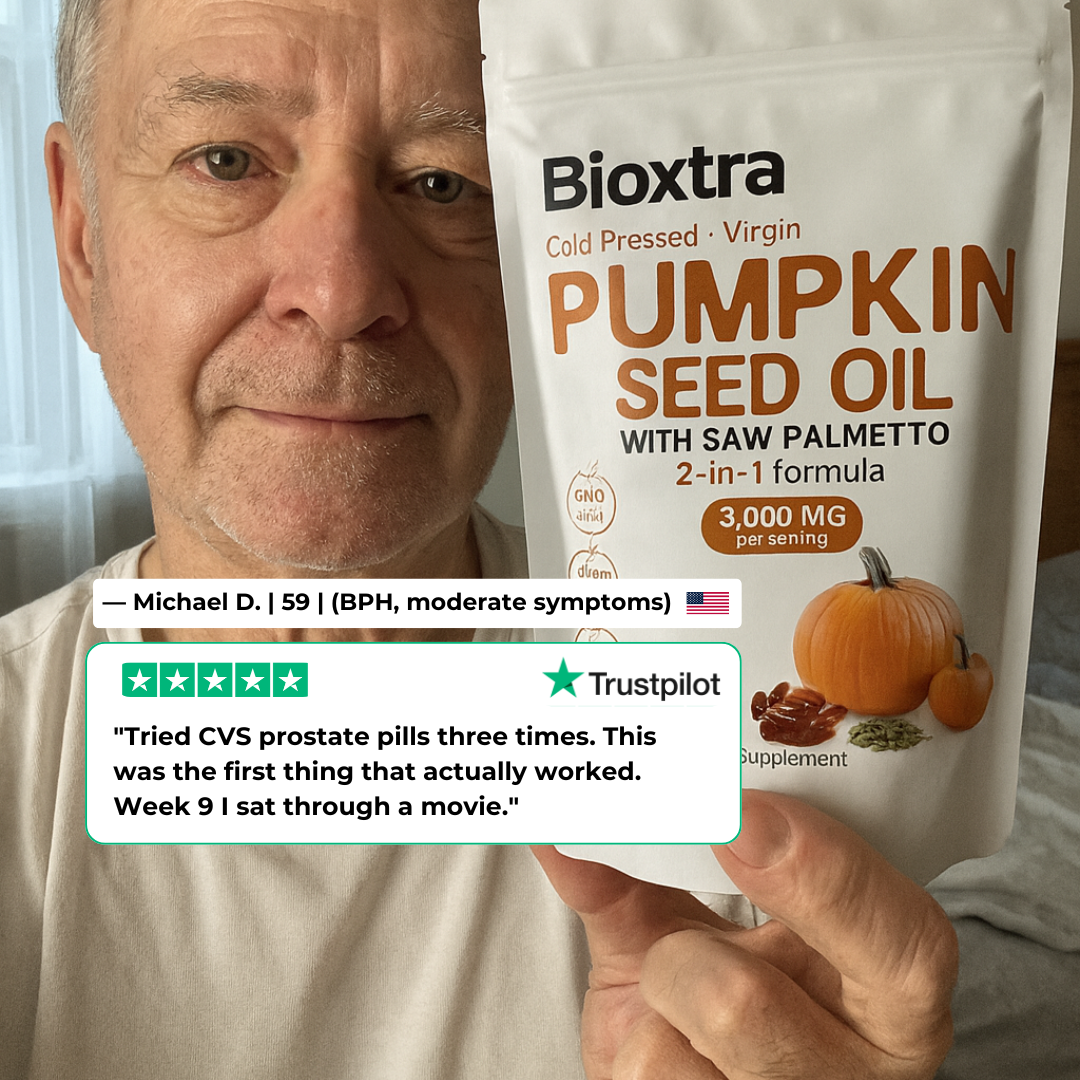 2-in-1 Pumpkin Seed Oil Prostate & Bladder Regulator