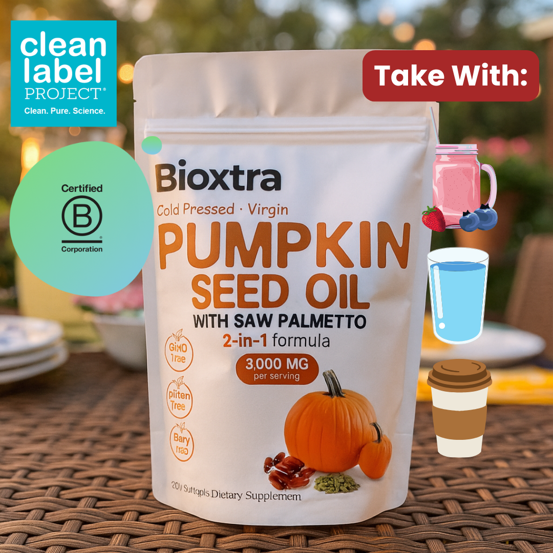 2-in-1 Pumpkin Seed Oil Prostate & Bladder Regulator