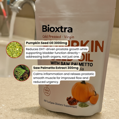 2-in-1 Pumpkin Seed Oil Prostate & Bladder Regulator